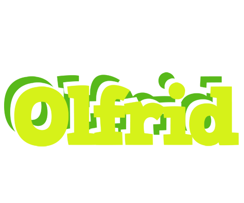 Olfrid citrus logo