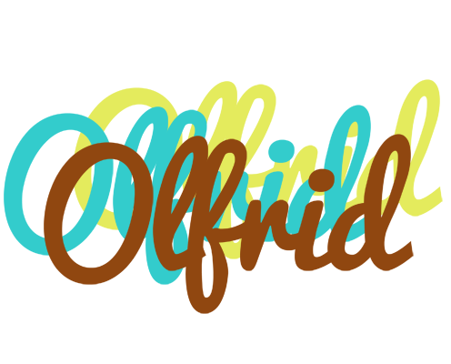 Olfrid cupcake logo