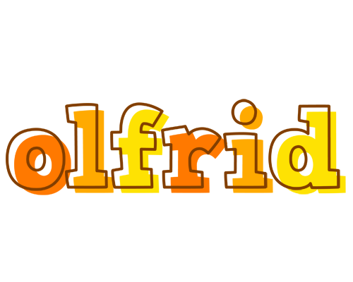 Olfrid desert logo