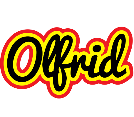 Olfrid flaming logo