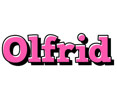 Olfrid girlish logo