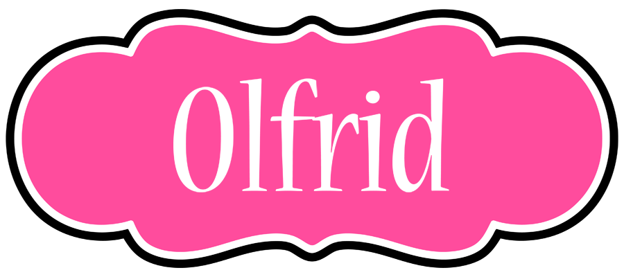 Olfrid invitation logo