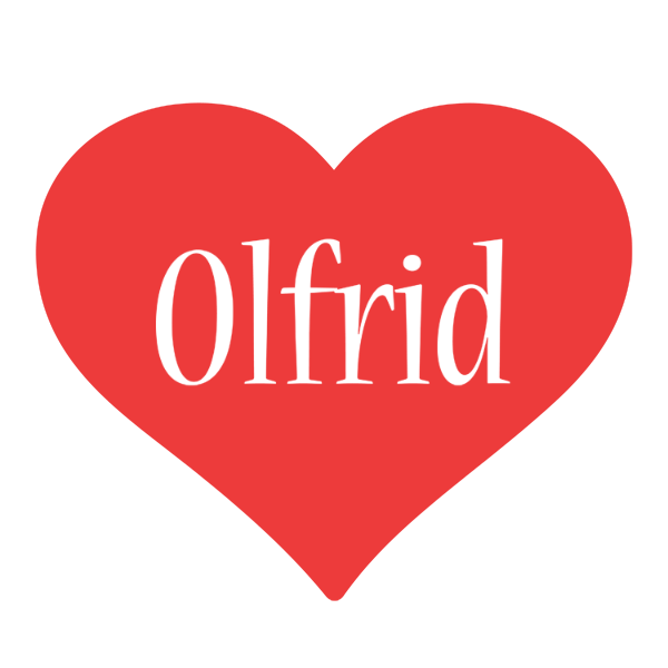 Olfrid love logo