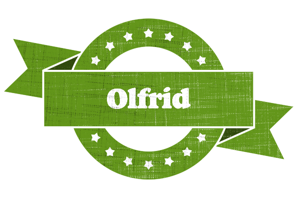 Olfrid natural logo