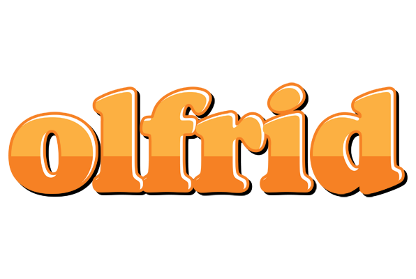 Olfrid orange logo