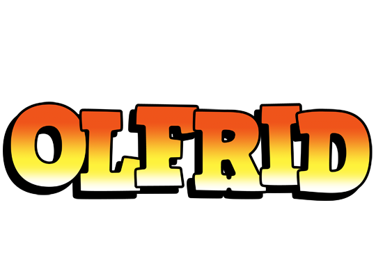 Olfrid sunset logo