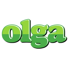 Olga apple logo