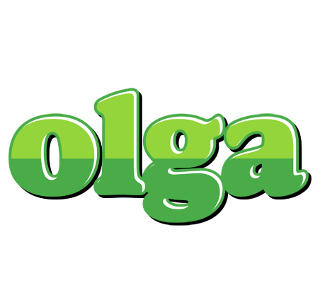 Olga apple logo