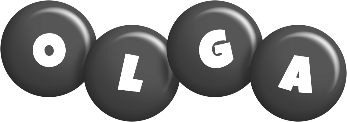 Olga candy-black logo