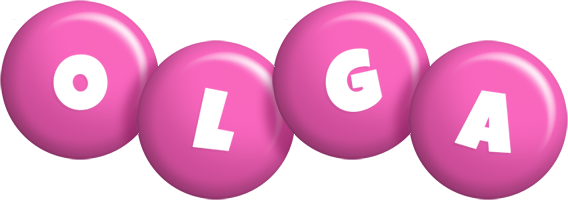 Olga candy-pink logo