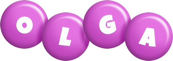 Olga candy-purple logo