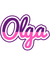 Olga cheerful logo