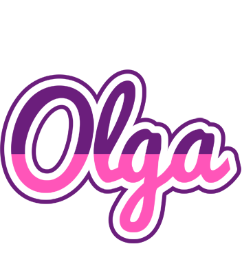 Olga cheerful logo