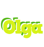 Olga citrus logo