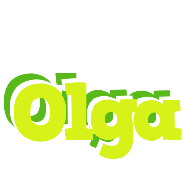 Olga citrus logo