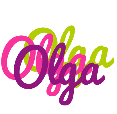 Olga flowers logo