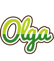 Olga golfing logo