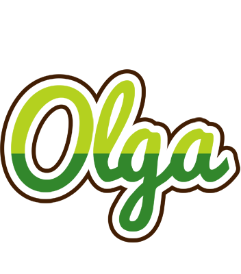 Olga golfing logo