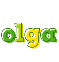 Olga juice logo