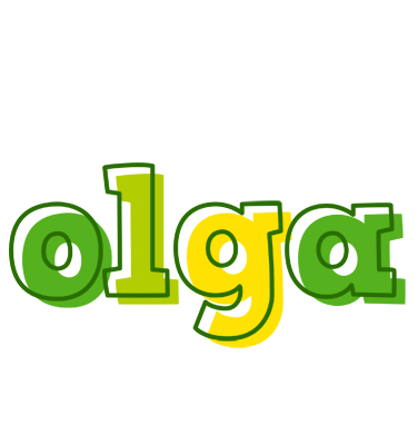 Olga juice logo