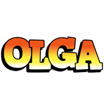 Olga sunset logo