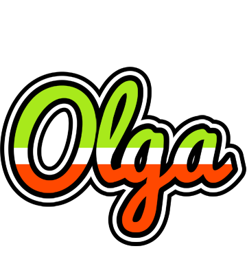 Olga superfun logo