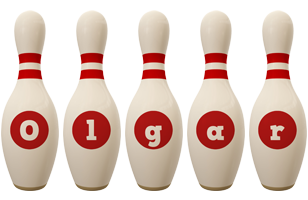 Olgar bowling-pin logo