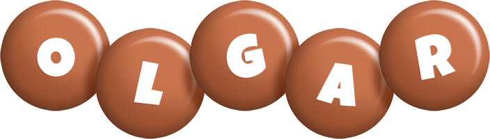 Olgar candy-brown logo