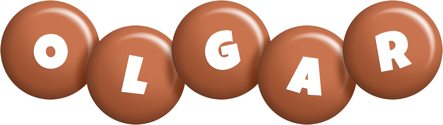 Olgar candy-brown logo