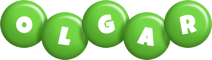 Olgar candy-green logo