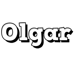 Olgar snowing logo