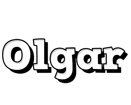 Olgar snowing logo