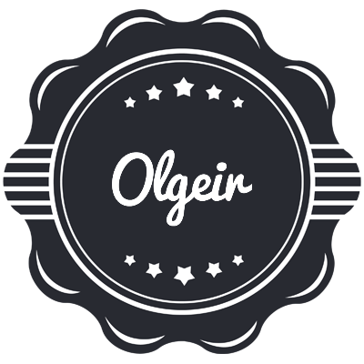 Olgeir badge logo