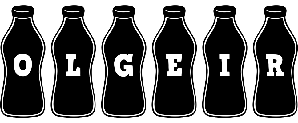 Olgeir bottle logo