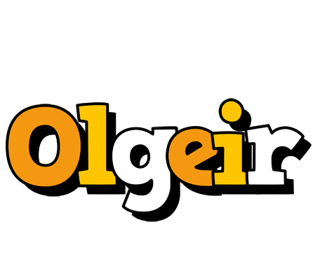 Olgeir cartoon logo