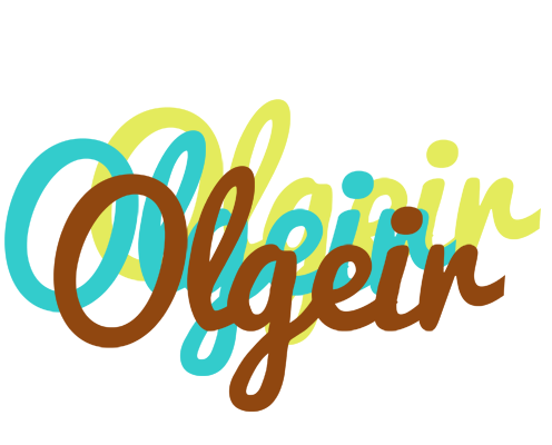 Olgeir cupcake logo