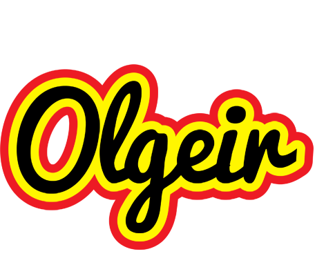 Olgeir flaming logo