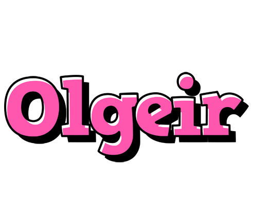 Olgeir girlish logo