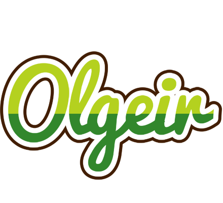 Olgeir golfing logo