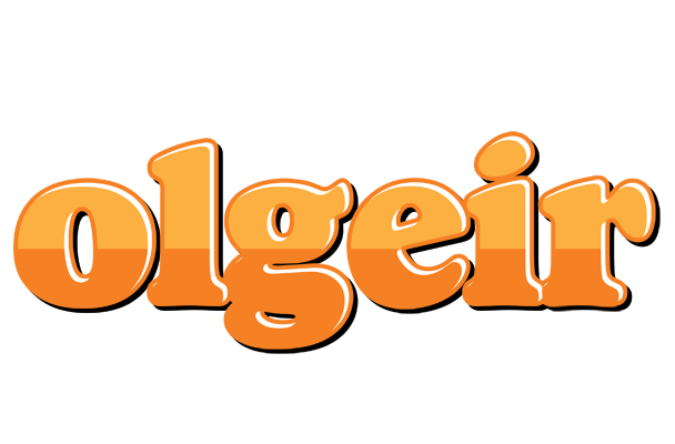 Olgeir orange logo