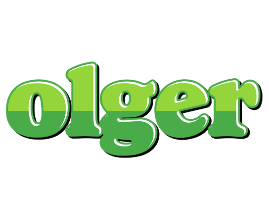 Olger apple logo