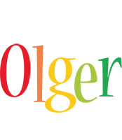 Olger birthday logo