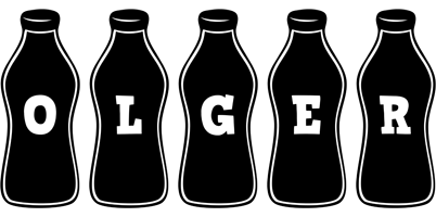 Olger bottle logo