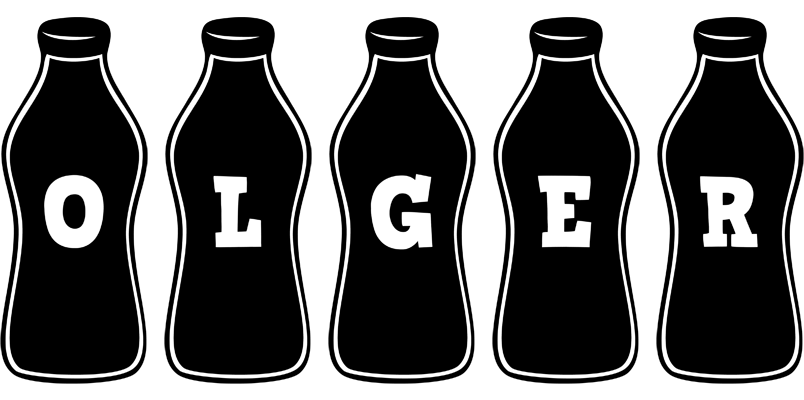 Olger bottle logo