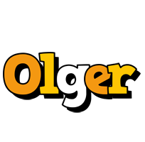 Olger cartoon logo