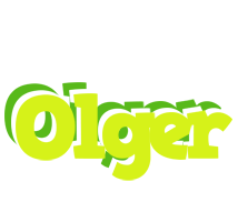 Olger citrus logo