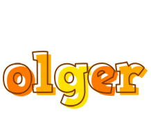 Olger desert logo