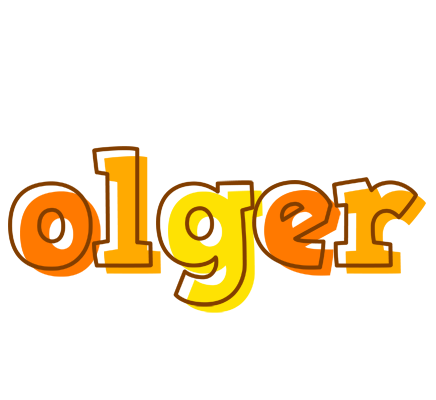 Olger desert logo