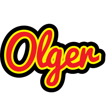 Olger fireman logo