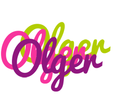 Olger flowers logo